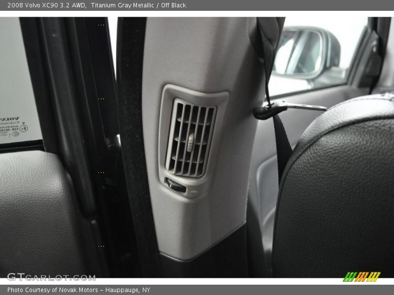Titanium Gray Metallic / Off Black 2008 Volvo XC90 3.2 AWD