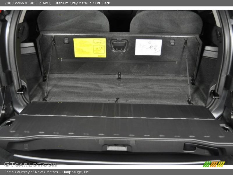 Titanium Gray Metallic / Off Black 2008 Volvo XC90 3.2 AWD