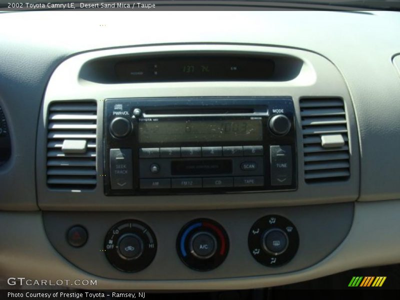 Desert Sand Mica / Taupe 2002 Toyota Camry LE