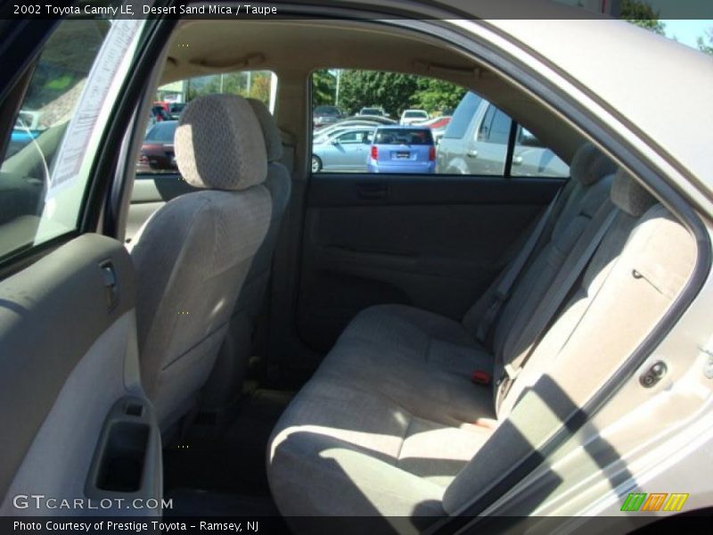 Desert Sand Mica / Taupe 2002 Toyota Camry LE