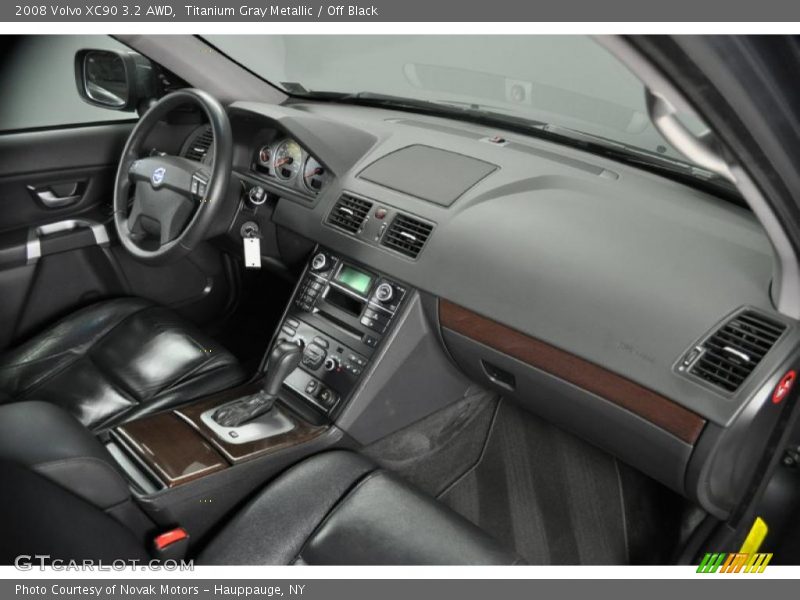 Titanium Gray Metallic / Off Black 2008 Volvo XC90 3.2 AWD