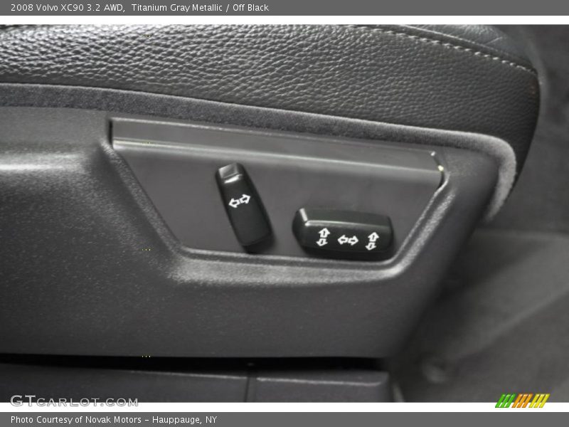 Titanium Gray Metallic / Off Black 2008 Volvo XC90 3.2 AWD