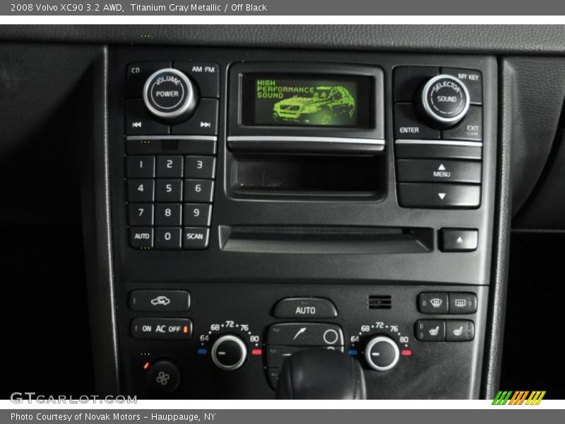 Titanium Gray Metallic / Off Black 2008 Volvo XC90 3.2 AWD