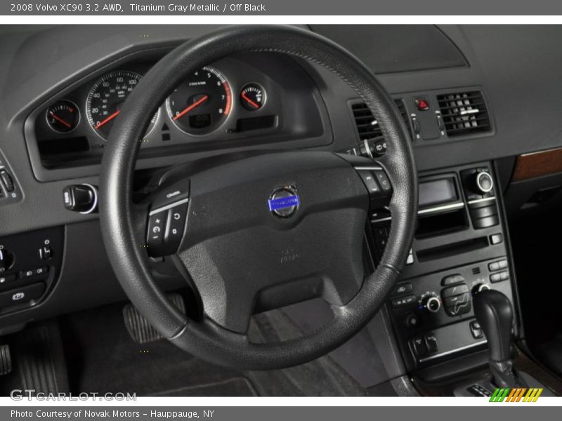 Titanium Gray Metallic / Off Black 2008 Volvo XC90 3.2 AWD