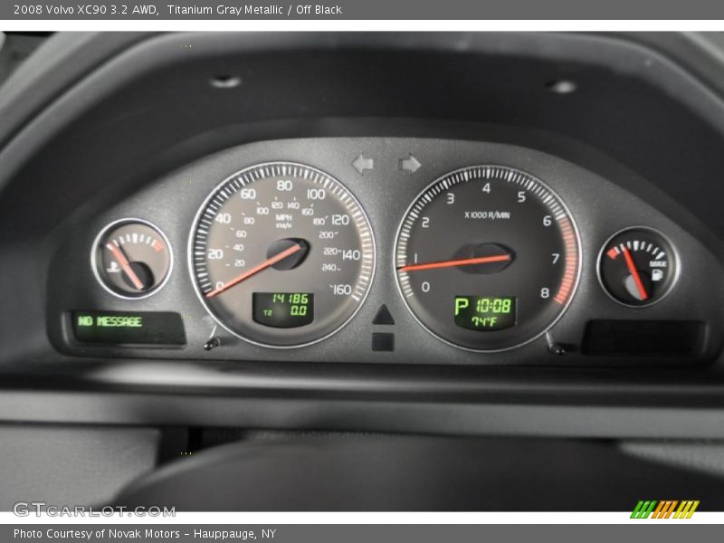 Titanium Gray Metallic / Off Black 2008 Volvo XC90 3.2 AWD