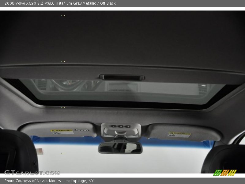 Titanium Gray Metallic / Off Black 2008 Volvo XC90 3.2 AWD
