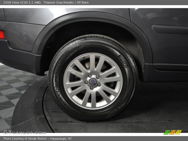 Titanium Gray Metallic / Off Black 2008 Volvo XC90 3.2 AWD