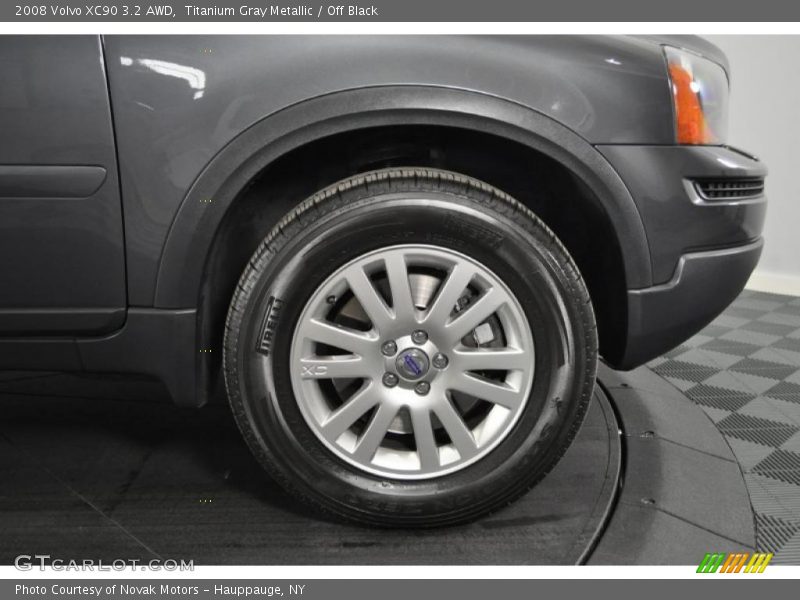 Titanium Gray Metallic / Off Black 2008 Volvo XC90 3.2 AWD