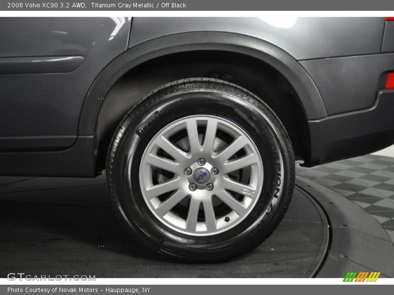 Titanium Gray Metallic / Off Black 2008 Volvo XC90 3.2 AWD