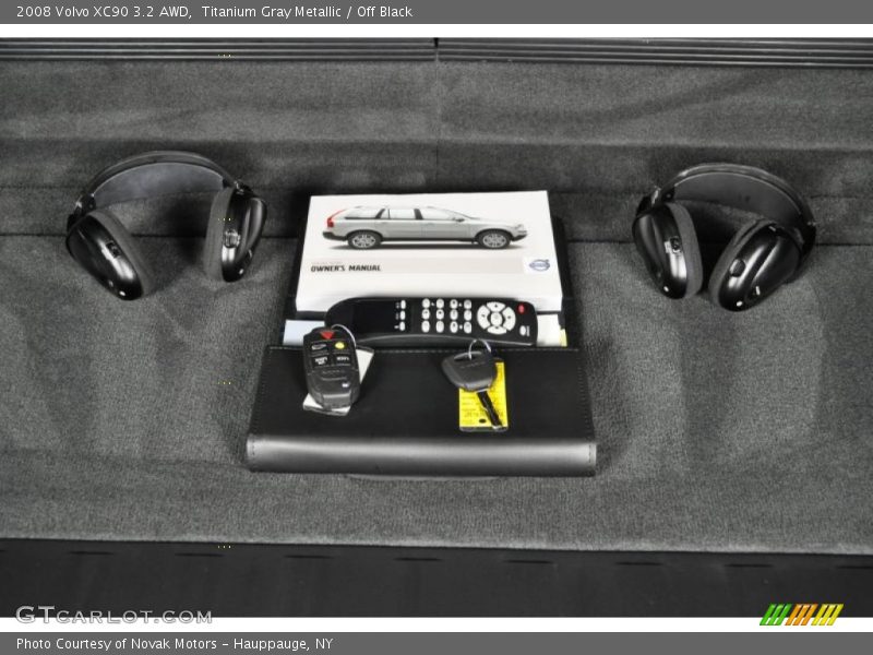 Titanium Gray Metallic / Off Black 2008 Volvo XC90 3.2 AWD