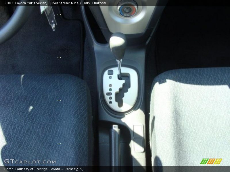 Silver Streak Mica / Dark Charcoal 2007 Toyota Yaris Sedan