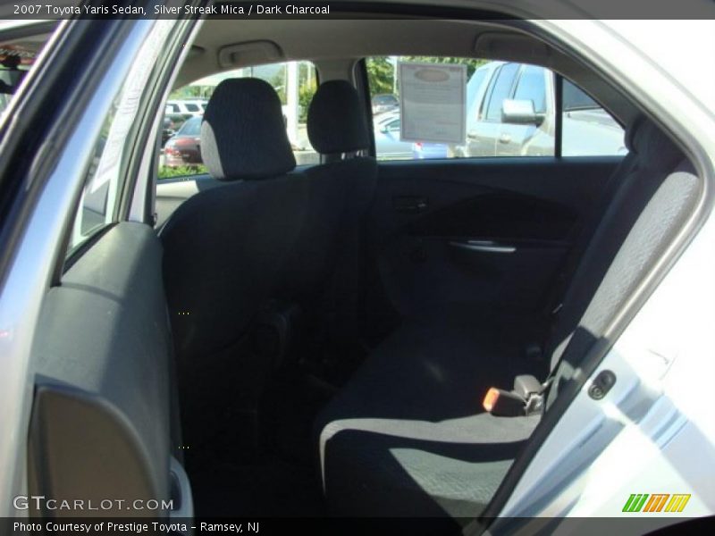 Silver Streak Mica / Dark Charcoal 2007 Toyota Yaris Sedan