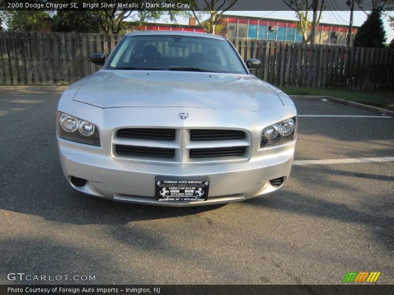 Bright Silver Metallic / Dark Slate Gray 2008 Dodge Charger SE