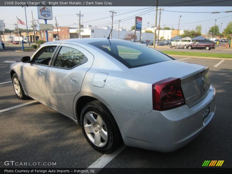 Bright Silver Metallic / Dark Slate Gray 2008 Dodge Charger SE