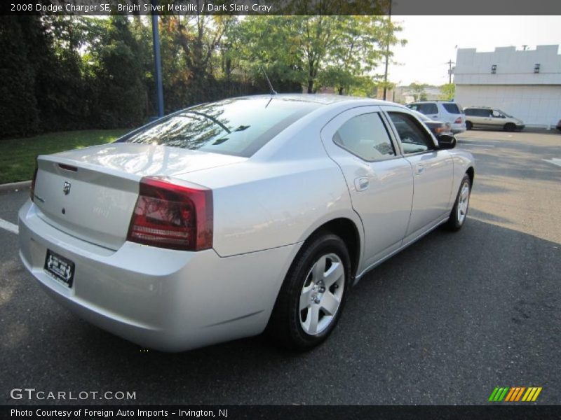 Bright Silver Metallic / Dark Slate Gray 2008 Dodge Charger SE