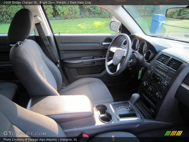 Bright Silver Metallic / Dark Slate Gray 2008 Dodge Charger SE