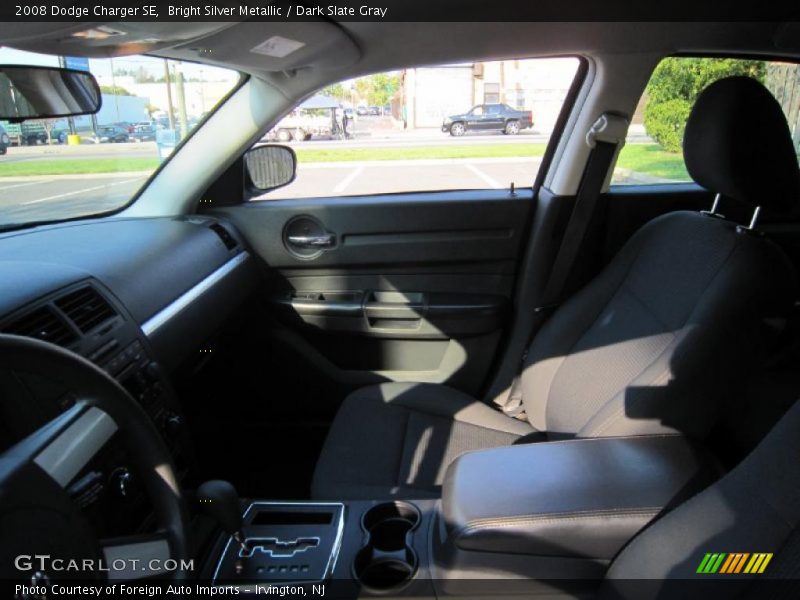 Bright Silver Metallic / Dark Slate Gray 2008 Dodge Charger SE