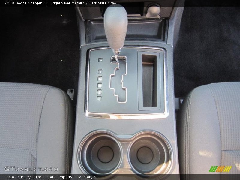 Bright Silver Metallic / Dark Slate Gray 2008 Dodge Charger SE