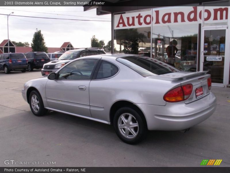 Sterling Metallic / Pewter 2003 Oldsmobile Alero GL Coupe