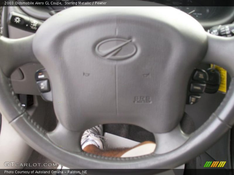 Sterling Metallic / Pewter 2003 Oldsmobile Alero GL Coupe