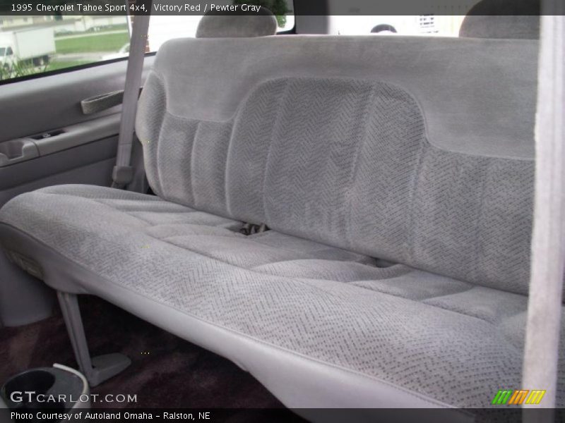 Victory Red / Pewter Gray 1995 Chevrolet Tahoe Sport 4x4