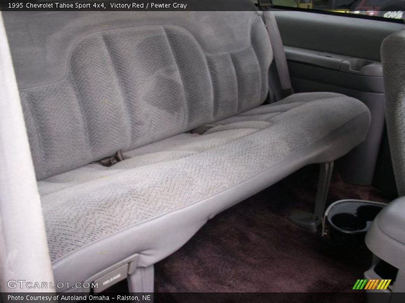 Victory Red / Pewter Gray 1995 Chevrolet Tahoe Sport 4x4