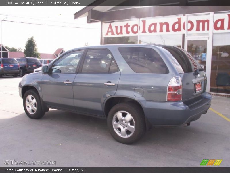 Steel Blue Metallic / Ebony 2006 Acura MDX