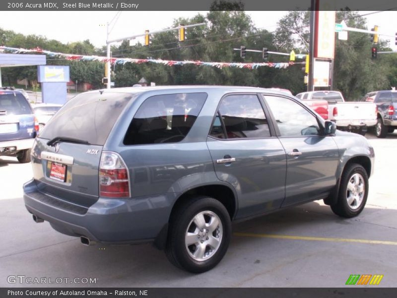 Steel Blue Metallic / Ebony 2006 Acura MDX