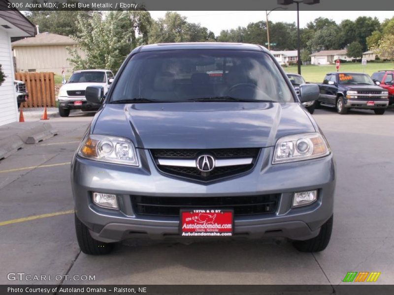 Steel Blue Metallic / Ebony 2006 Acura MDX
