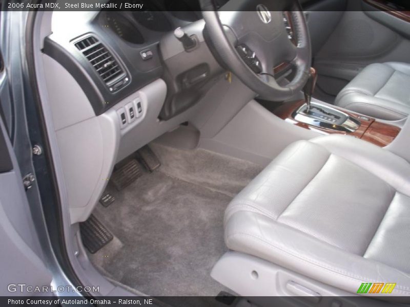 Steel Blue Metallic / Ebony 2006 Acura MDX
