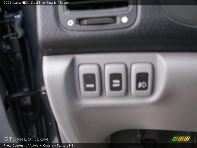 Steel Blue Metallic / Ebony 2006 Acura MDX