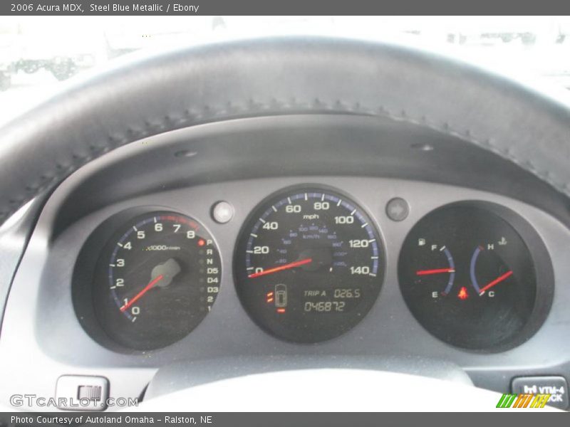 Steel Blue Metallic / Ebony 2006 Acura MDX