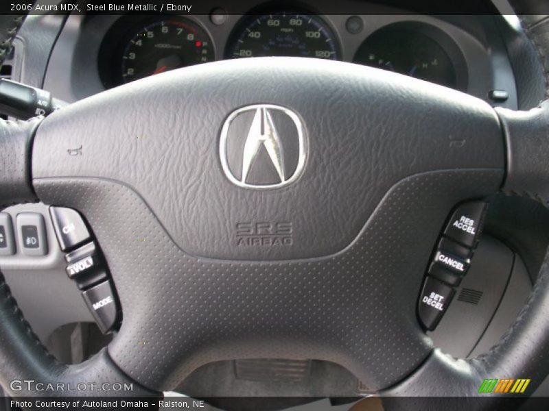 Steel Blue Metallic / Ebony 2006 Acura MDX