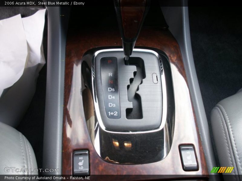 Steel Blue Metallic / Ebony 2006 Acura MDX