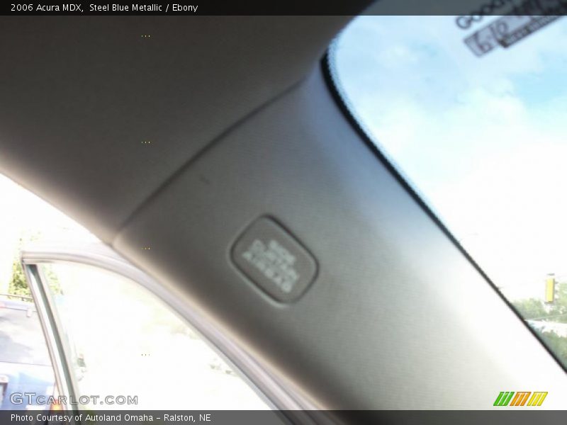 Steel Blue Metallic / Ebony 2006 Acura MDX