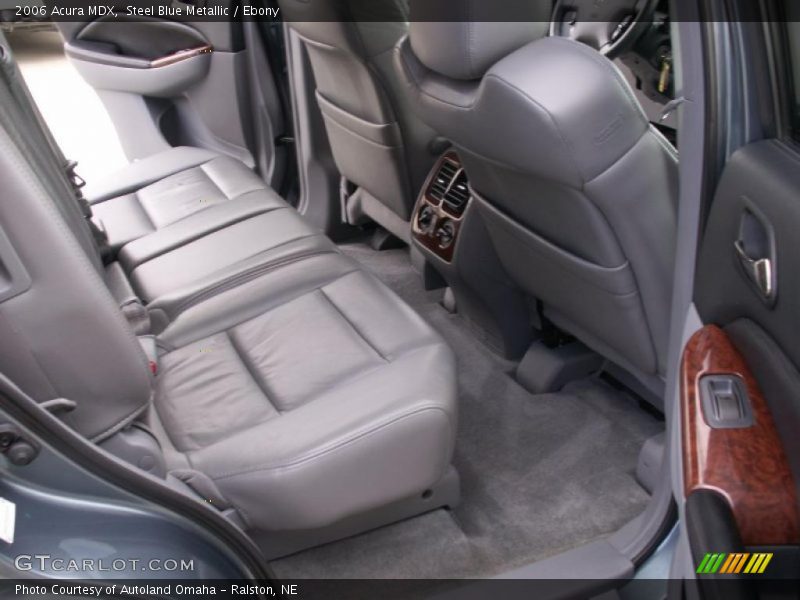 Steel Blue Metallic / Ebony 2006 Acura MDX