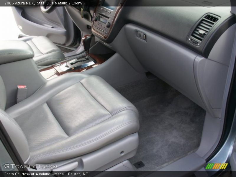 Steel Blue Metallic / Ebony 2006 Acura MDX