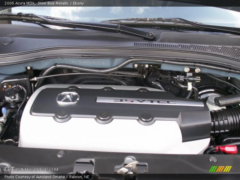 Steel Blue Metallic / Ebony 2006 Acura MDX