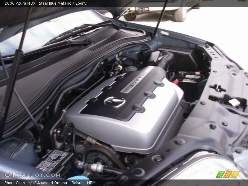 Steel Blue Metallic / Ebony 2006 Acura MDX