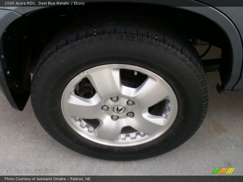 Steel Blue Metallic / Ebony 2006 Acura MDX