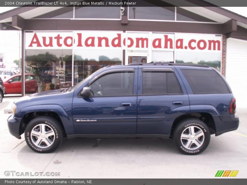 Indigo Blue Metallic / Medium Pewter 2004 Chevrolet TrailBlazer LT 4x4