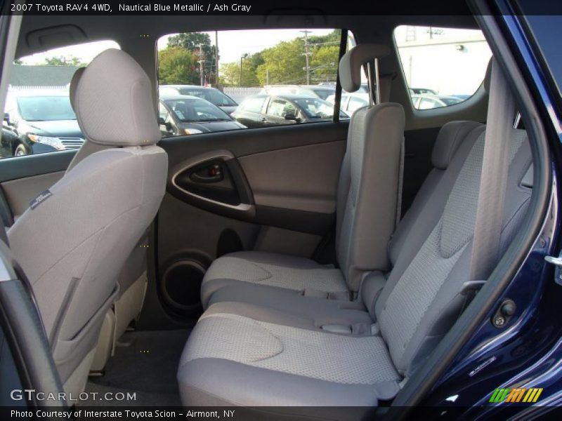 Nautical Blue Metallic / Ash Gray 2007 Toyota RAV4 4WD