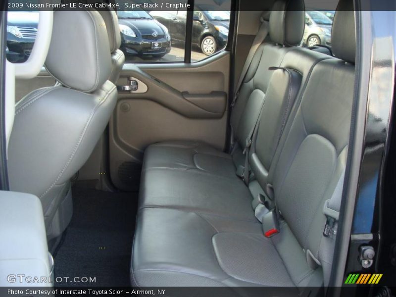 Super Black / Graphite 2009 Nissan Frontier LE Crew Cab 4x4