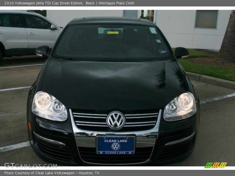 Black / Interlagos Plaid Cloth 2010 Volkswagen Jetta TDI Cup Street Edition