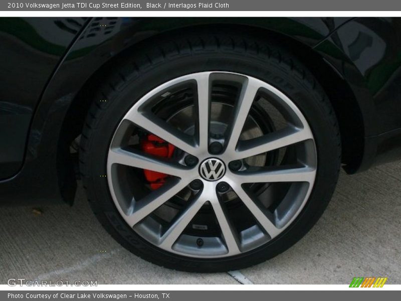 Black / Interlagos Plaid Cloth 2010 Volkswagen Jetta TDI Cup Street Edition