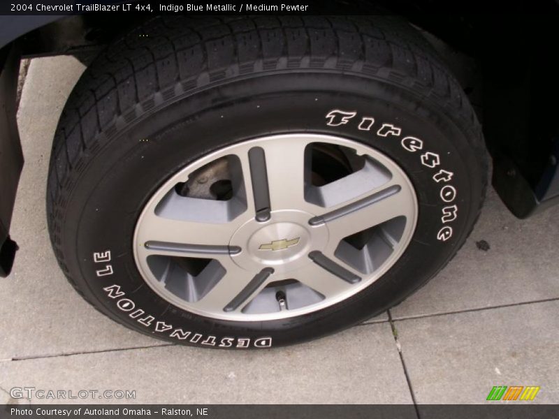 Indigo Blue Metallic / Medium Pewter 2004 Chevrolet TrailBlazer LT 4x4