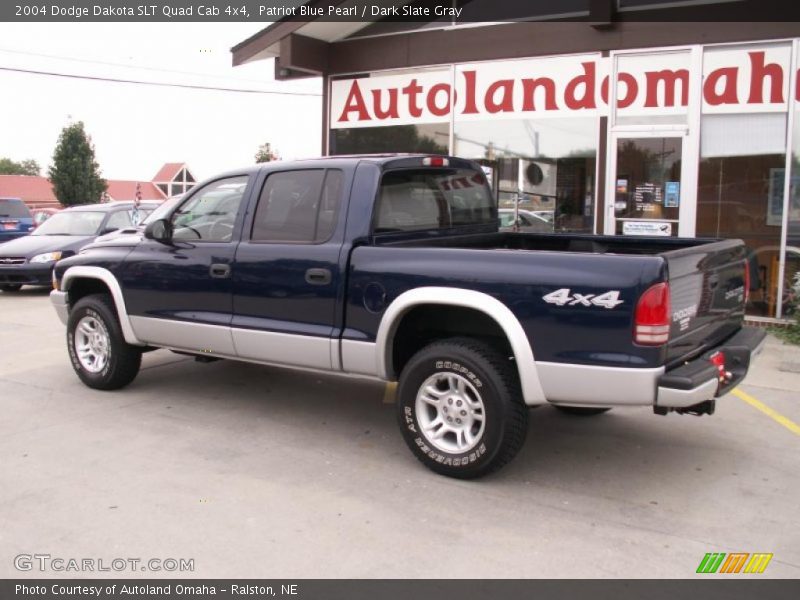 Patriot Blue Pearl / Dark Slate Gray 2004 Dodge Dakota SLT Quad Cab 4x4