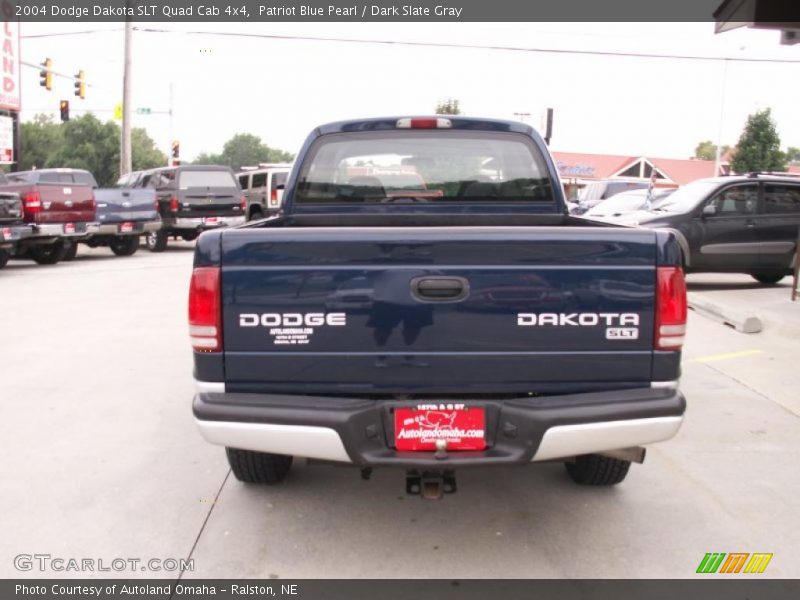 Patriot Blue Pearl / Dark Slate Gray 2004 Dodge Dakota SLT Quad Cab 4x4