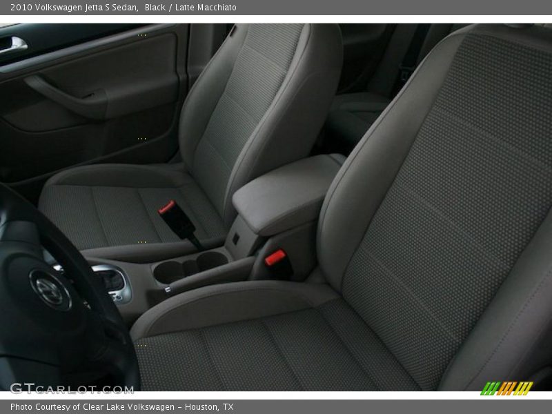 Black / Latte Macchiato 2010 Volkswagen Jetta S Sedan