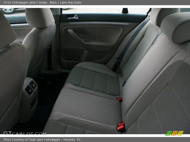 Black / Latte Macchiato 2010 Volkswagen Jetta S Sedan